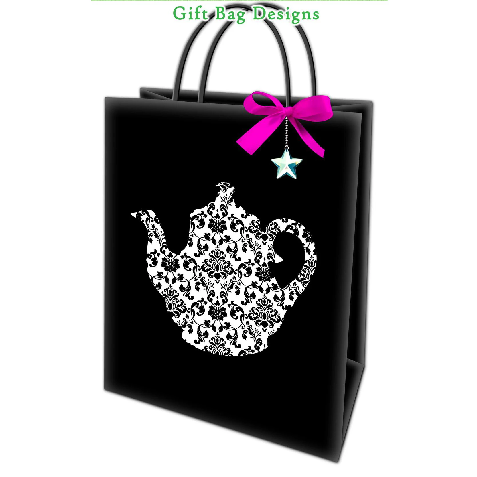 Eco-Friendly custom printed gift bags wholesale supply for packing birthday gifts