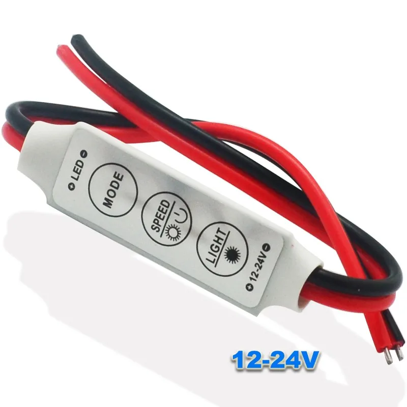 Dc12v24v Light Dimmer 1ch*6a Rf Touch Dimmer Mini Single Color Led