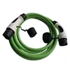 5 meter 32A 22kw type 2 Mode 3 iec62196 three phase ev charging cable female to male charging connectors for tesla,Renault ZOE
