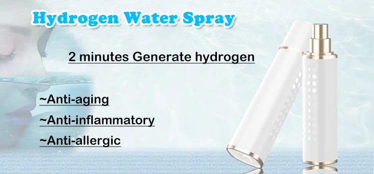 2019 newest hydrogen water mist hydrogen water facial spray for anti-aging