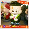 Kids Attraction lovely Realistic Handmade sculpture fiberglass pigs