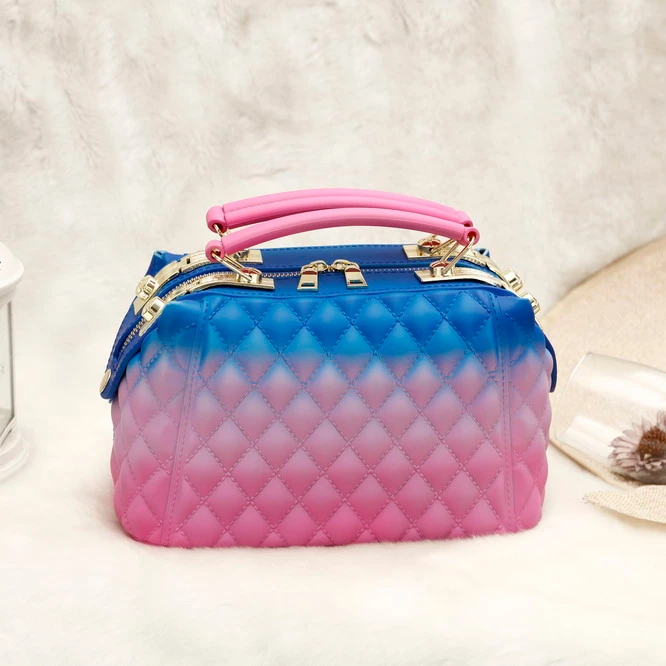 

2021 New Arrivals Wholesalers or Retailers for fashion jelly bags jelly purses, Rainbow pink or other