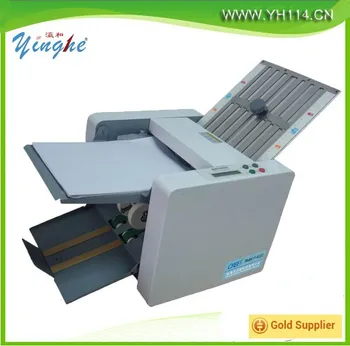 2015 China A4 A3 Manul Automatic Folding Machine Paper Feeder