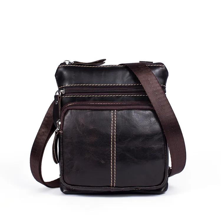 

Factory Wholesale Cheap Price 701 Multi Colors Mini Crossbody Shoulder Side Black Leather Satchel Messenger Bag For Men, 8 colors