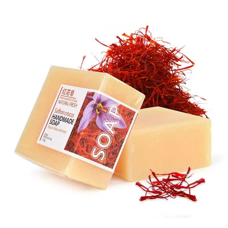 

Natural Skincare For All Skin Types Deep Cleansing Handmade Soap Acne Aid New Moisturizing Soap Saffron Soap