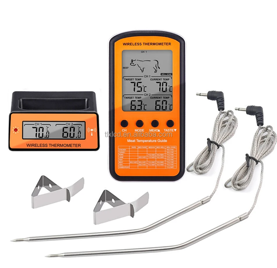 

Plastic wireless bbq meat thermometer for cooking,food/BBQ Thermometer, digital grill thermometer