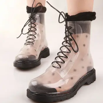 fashionable rain boots