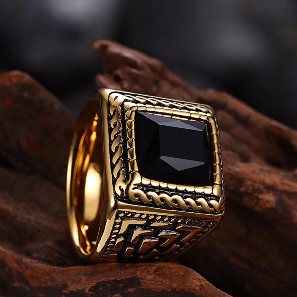Черное золотое кольцо