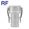 RF PFA lined pipe fittings CAMLOCK connector Sanitary SS304/SS316L Stainless Steel Fluorine quick couplings