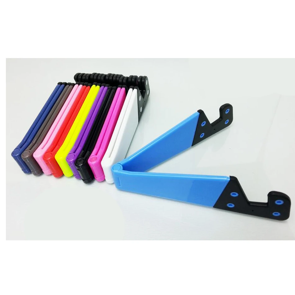 

colorful v shape desktop cell phone holder mount tablet stand, N/a