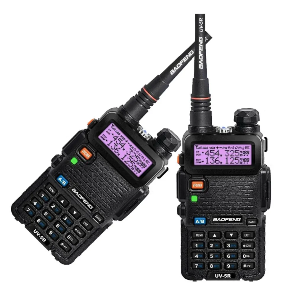 

HOT SALE! Portable BAOFENG UV-5R UV5R dual band two way radio walkie talkies, Black/camouglage/red/blue/yellow