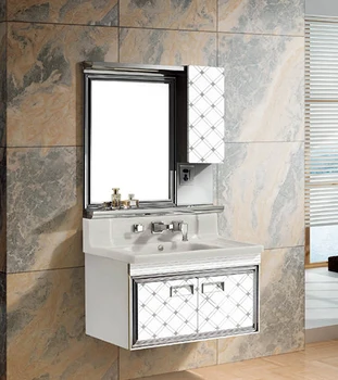 Bathroom Hand Wash Basin Cabinet With Led Mirror Buy