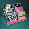 Acrylic Clear Counter CD Holder Display Stand Acrylic Media Browser