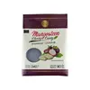 Holographic 3 sides seal ziplock pouch with clear back
