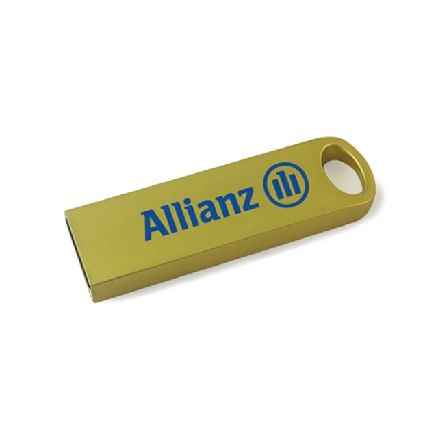 Wholesale cheap price free custom logo promotion metal USB pen drive 1GB 2GB 4GB 8GB - ANKUX.COM