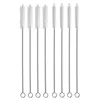 Sample free Silicone Metal Stainless Steel Drinking Straw Cleaning Brush