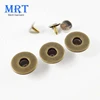 New Style Factory Directly Provide Jean round button,golden metal jeans button