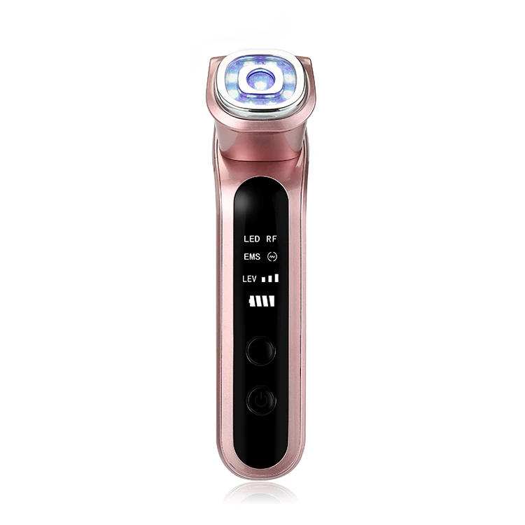 

Rf beauty massager photon therapy device mini radio frequency face