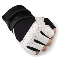 

Men/Women Bicycle Half Finger Workout Gloves Men Outdoor Gym Leather Thickened Fitness Sports Gloves