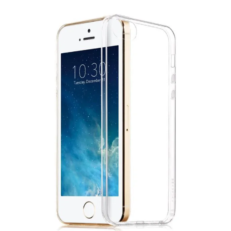 Cell Phone Case Wholesale Clear Transparent TPU Soft Mobile Phone Covers For iphone 6 7 8Plus