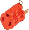 Easy pull out grip Grounding adapter