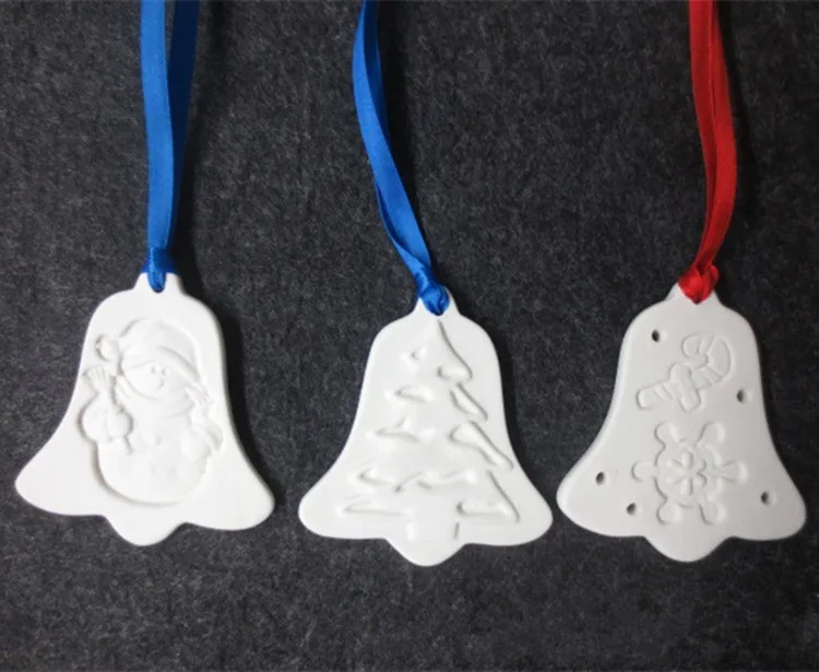 Wholesale Unpainted Blank White Ceramic Christmas Ornaments Buy