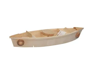 small wooden boat toy