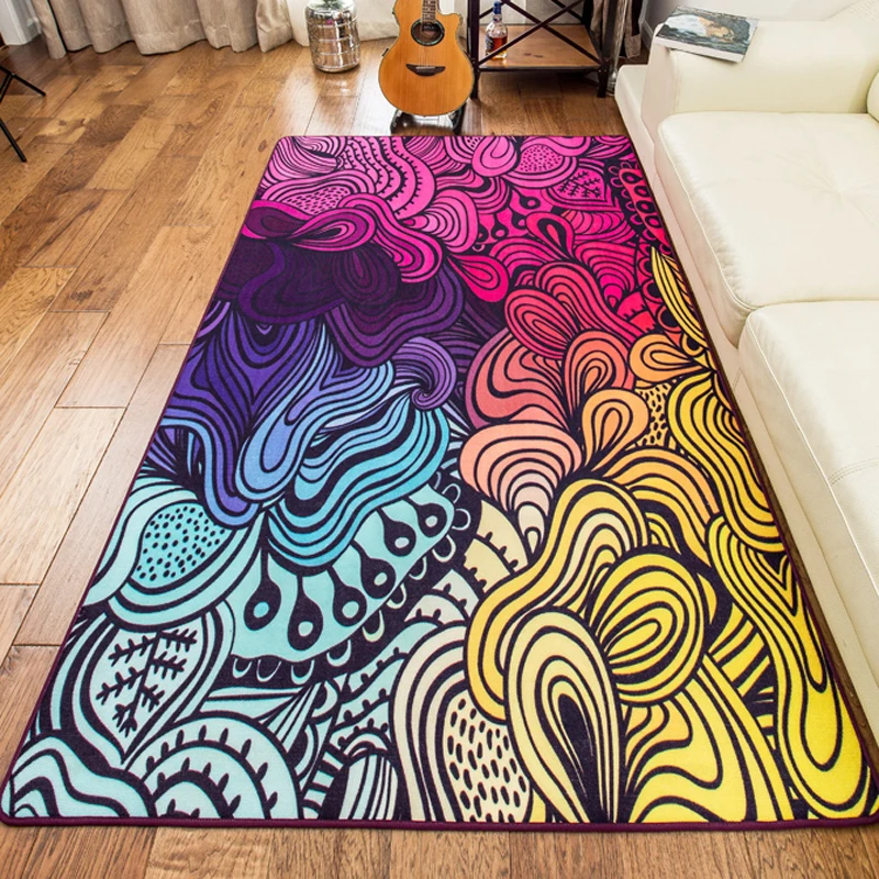 Colorful Rugs Roselawnlutheran 160 230cm Large Size High Quality Colorful Rugs And Carpets Area Rug For Living Room
