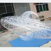 Giant inflatable UFO helium balloon inflatable flying saucer flying disk model for sale