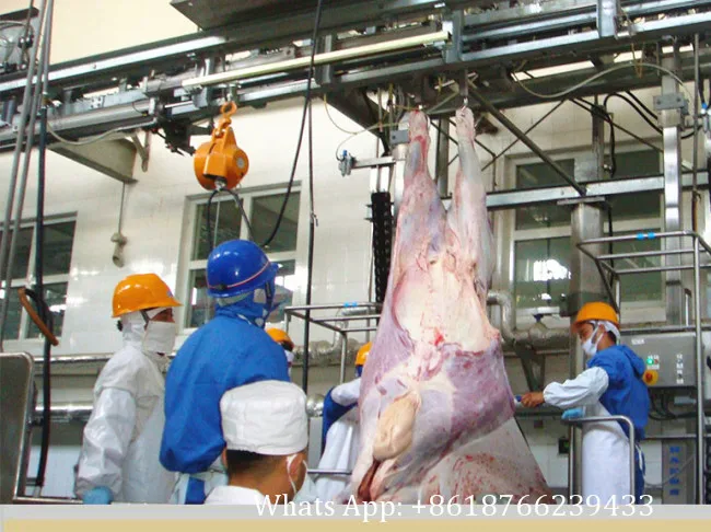 New livestock slaughtering machine halal slaughterhouse equipment for cattle slaughtering production line
