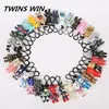 2018 best quality Mixed color mini teddy bear key chain 039