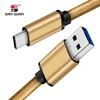 3.3 Feet (1 Meter) USB 3.1 Type C to USB Type A 3.0 56k Ohm Resistor Metal Shielding Braided Cable