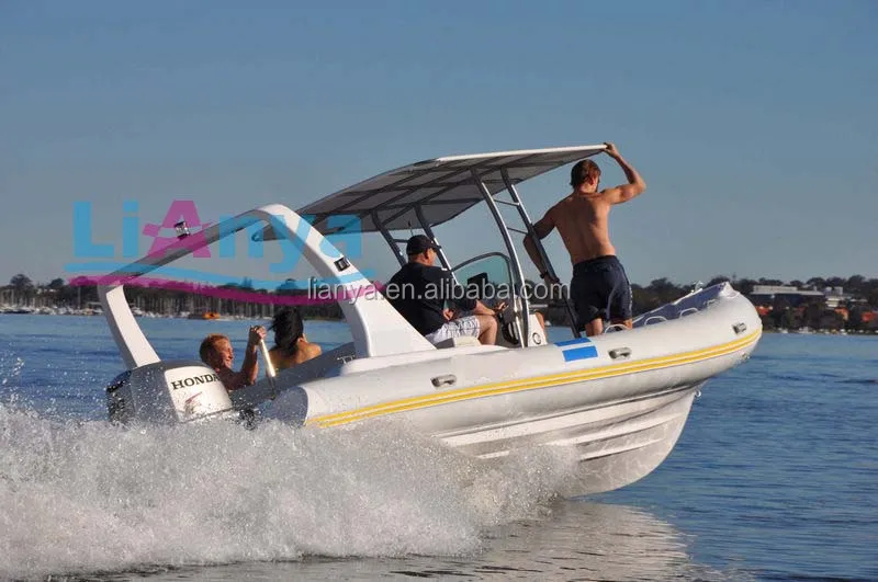 Liya 6.6m Speed boat fiberglass Center console boat Cabin boat