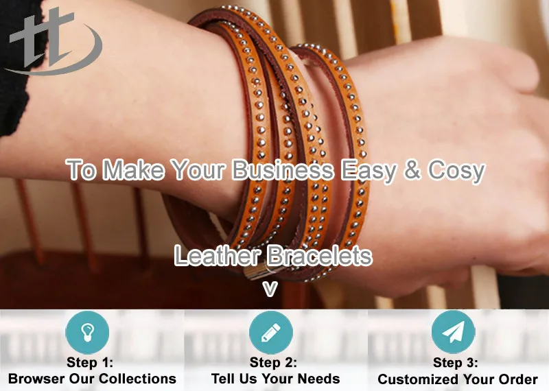 leather bracelets