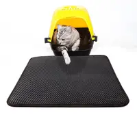 

Lightweight WaterProof litter box mat Cat Litter Trapper Mat