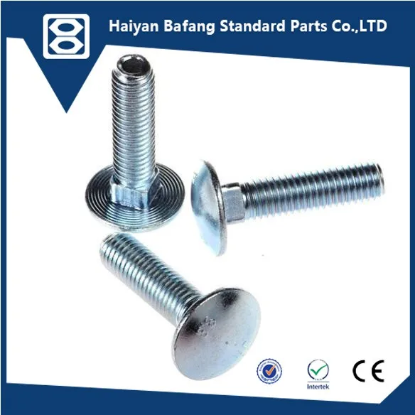 DIN603mushroom head square neck bolts4