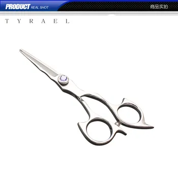 New Design Silver Polished 9cr13 Comov Steel Hairdressing Scissors