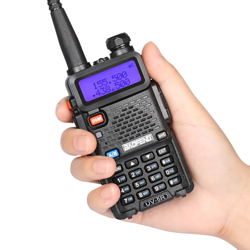 

Baofeng UV-5R UV5R adio Voice Activated 5 Watts handheld Walkie Talkie, Black/camouglage/red/blue/yellow