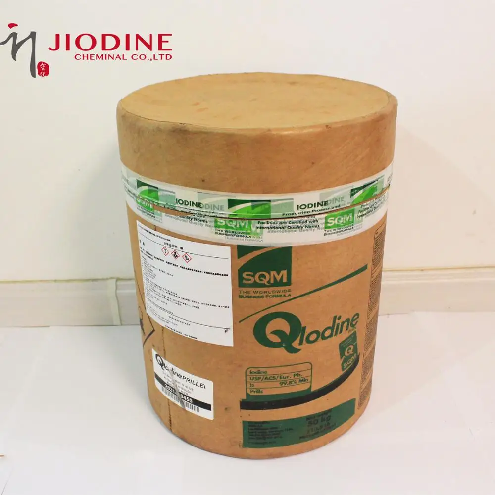 
2017 Hot Sale Feed Additives Pure Iodine Crystal 99.99% Min 