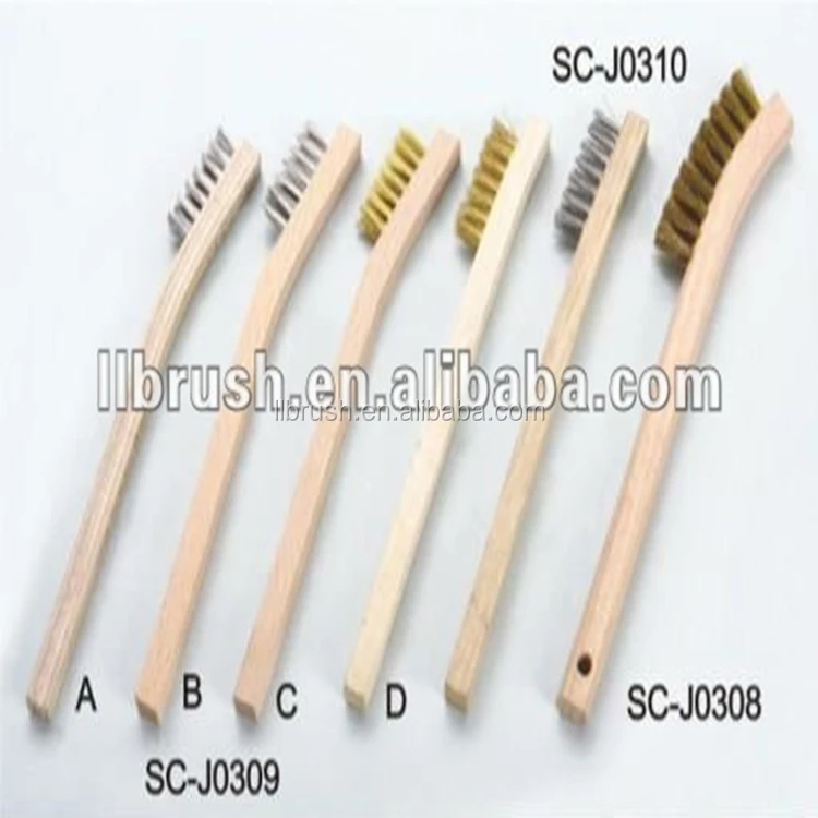 soft brass brush