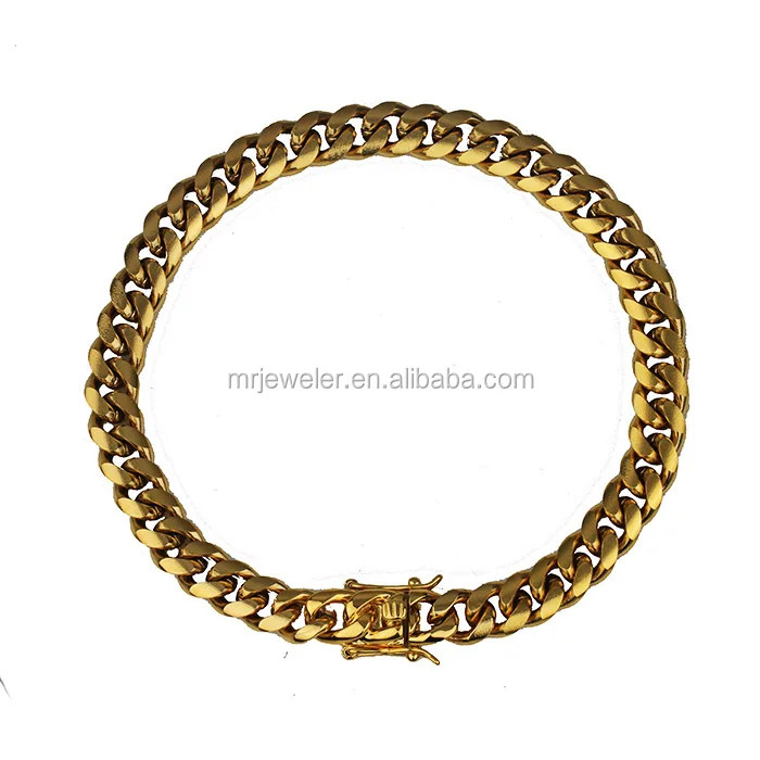 

Miss Jewelry miami cuban link latest fashion bracelet for boys, fashion bracelet gold hand chain design, 14k gold;18k gold;rose gold;black;white gold