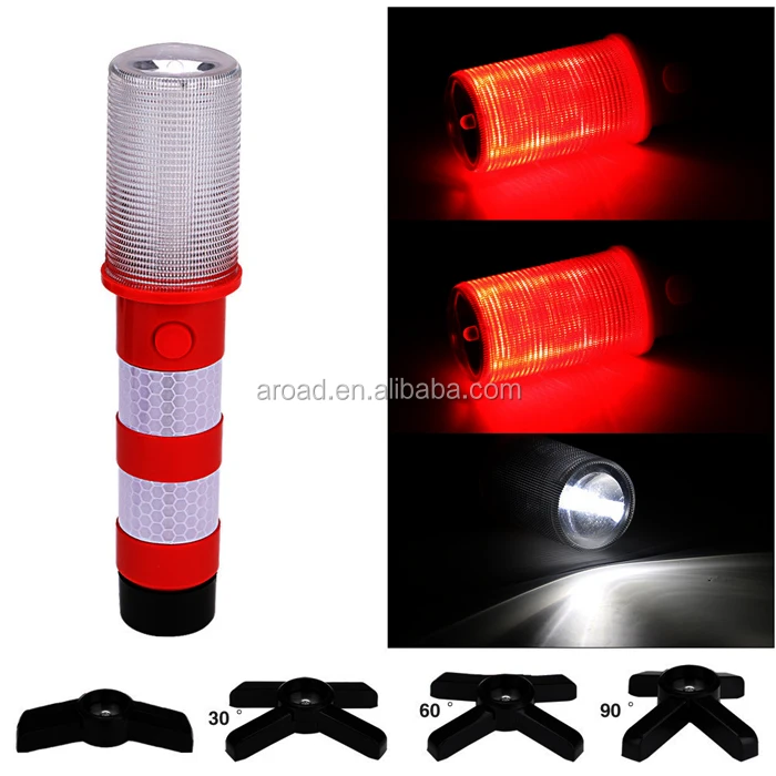 PC Portable Easy to Carry Mini LED Signal Traffic Warning Light for Traffic Control