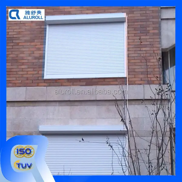 
Aluminum Rolling shutter doors for Security and sound insulation 
