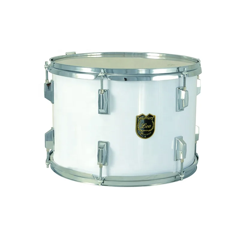 

Economic Wood PVC Marching Snare Drum 14 Inch, White