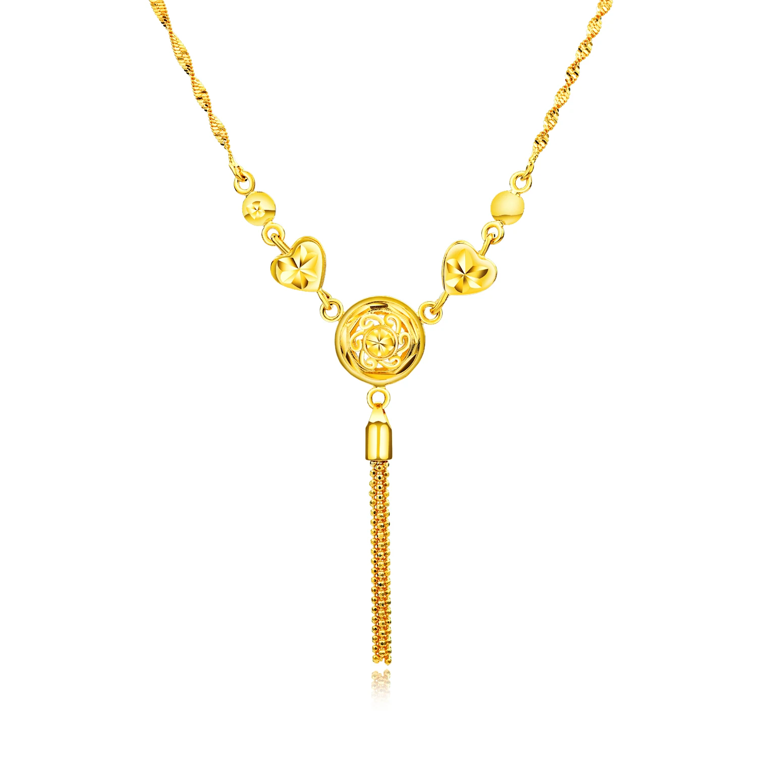 Buy 10 To 15 Gram Gold Necklace Designs 