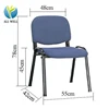 Steel Frame Training/Meeting Room Studernt Chair with Arms