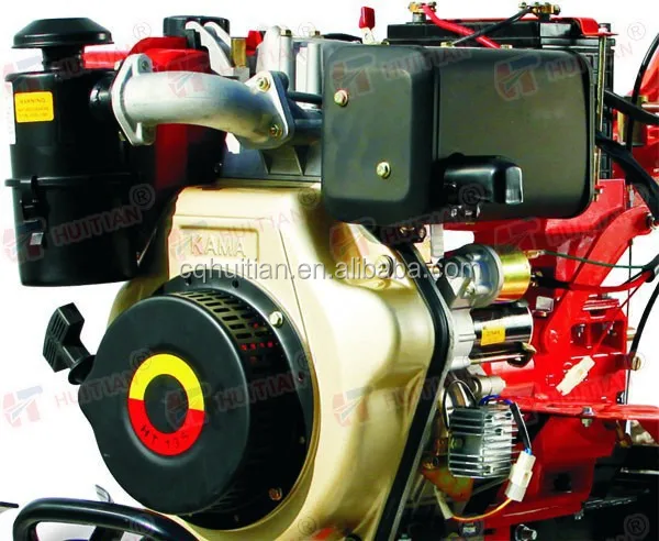 
Cheap Price HT135 9HP Used Tiller Trailer 