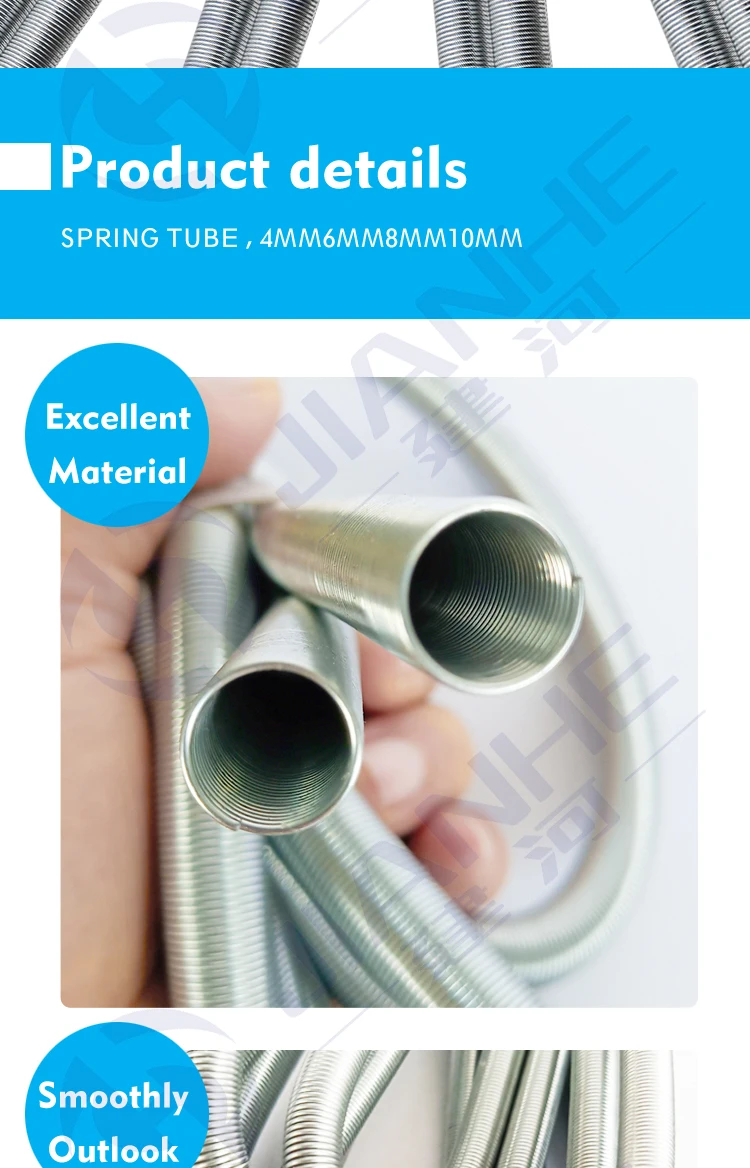 Th Series Spring Sheath Wire Sheathing Metal Sheathing For Oil Pipe