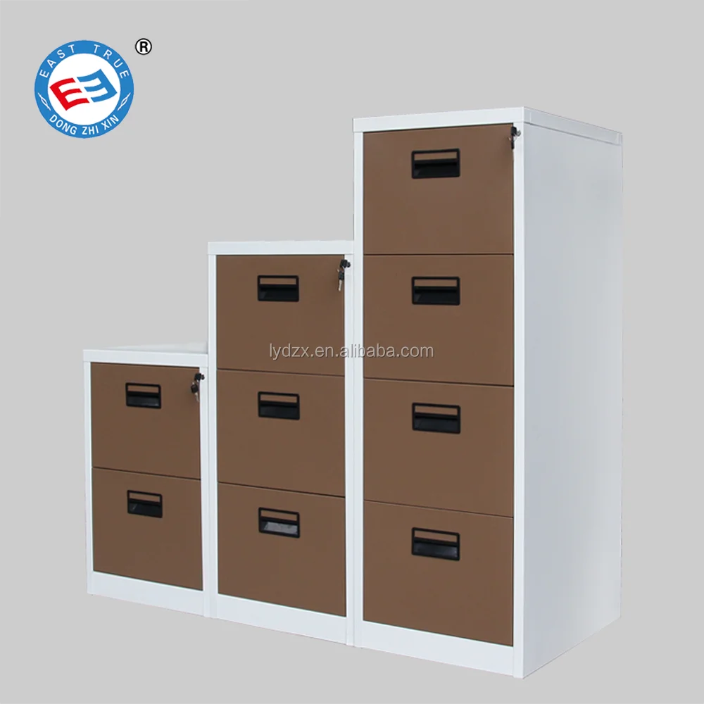 Vertical Multi Drawer File Cabinet 3 4 Drawer Metal Filing Cabinet