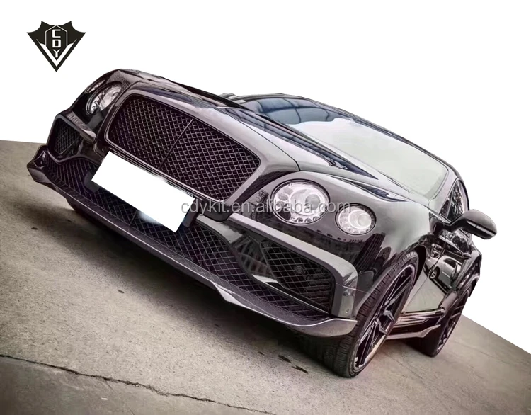 Carbon Fiber Body Kit For Bentley Continental Gt 2018 New Style Bentley